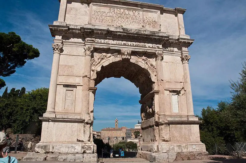 Arco de Tito en Roma