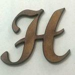 Letra H 1
