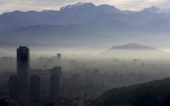 Chile aire contaminado