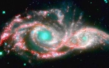 Interacción - Interacción de las galaxias (colisión de galaxias)