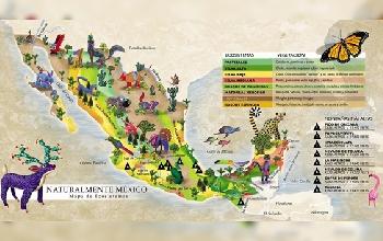 Biodiversidad - Mapa de la biodiversidad de México