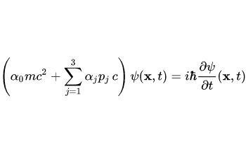 Antimateria - Ecuación de Dirac
