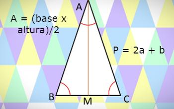 Triángulo Isósceles - Ecuaciones del triángulo isósceles