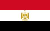Medio Oriente - Bandera de Egipto