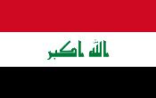 Medio Oriente - Bandera de Irak