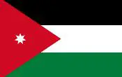 Medio Oriente - Bandera de Jordania