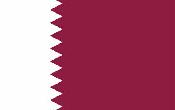 Medio Oriente - Bandera de Qatar